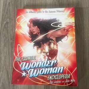 The Essential Wonder Woman Encyclopedia - LARGE TRADE PAPERBACK - Like New